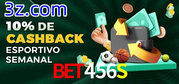 10% de bônus de cashback na Bet456S